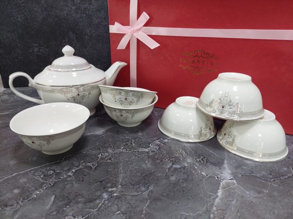 Чайный набор 8pcs Валентина ТВ-6
